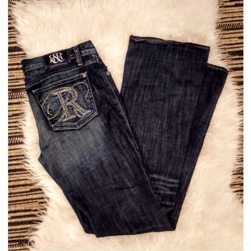 💕ROCK & REPUBLIC💕 Bedazzled Boot Cut Jean